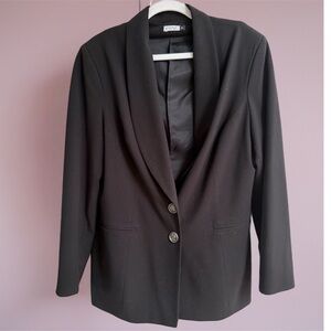 Elegant Black Blazer by Vissavi size 46 euro L /US